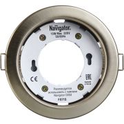 Светильник светодиодный 71 280 NGX-R1-004-GX53 IP20 точечный сатин/хром. Navigator 71280